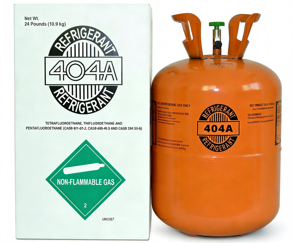 R404A 24lbs Refrigerant  100% Virgin New Factory Sealed Cylinder