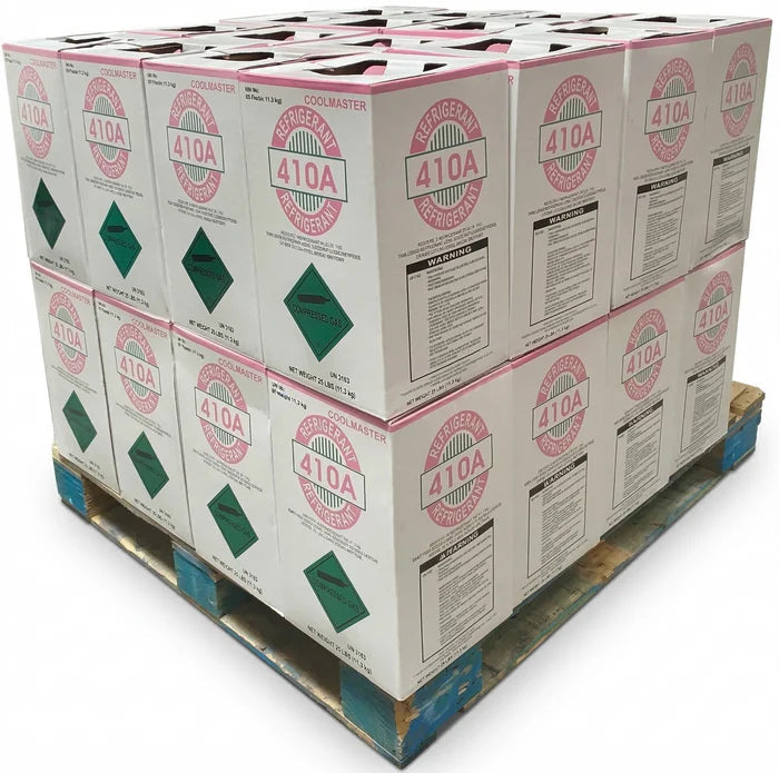 R410A 25lbs Refrigerant  100% Virgin New Factory Sealed Cylinder