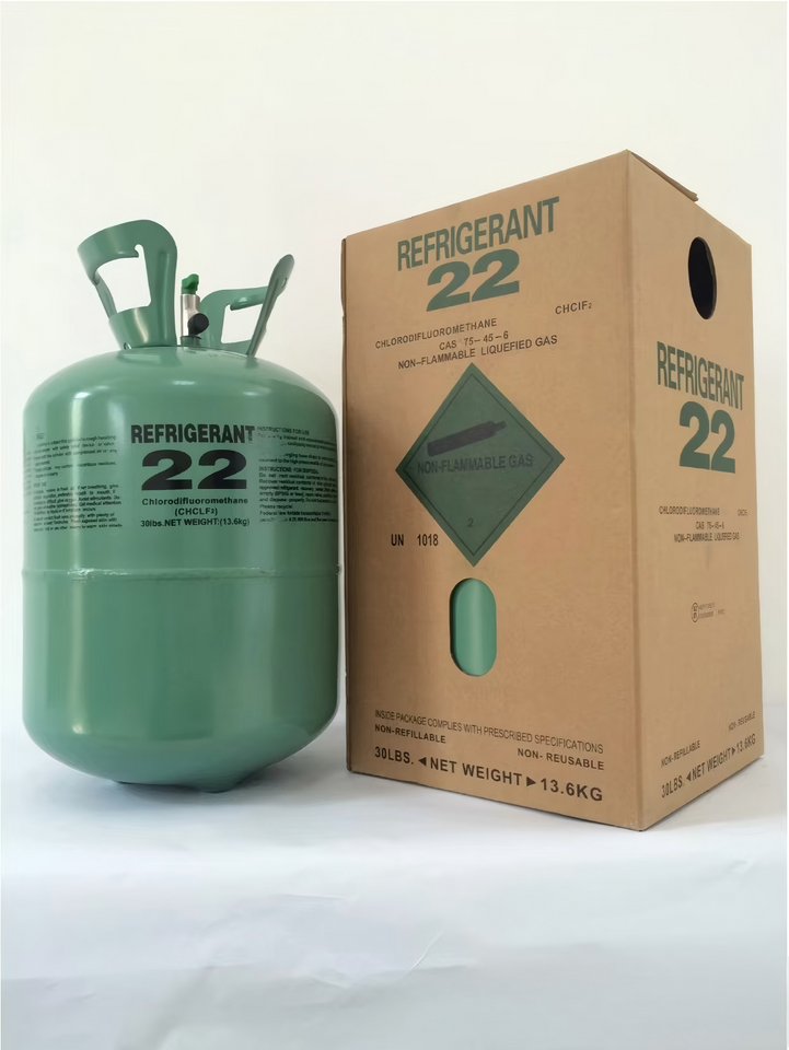 R22 30lbs Refrigerant  100% Virgin New Factory Sealed Cylinder