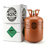 R407C 25lbs Refrigerant  100% Virgin New Factory Sealed Cylinder