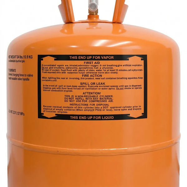 R404A 24lbs Refrigerant  100% Virgin New Factory Sealed Cylinder